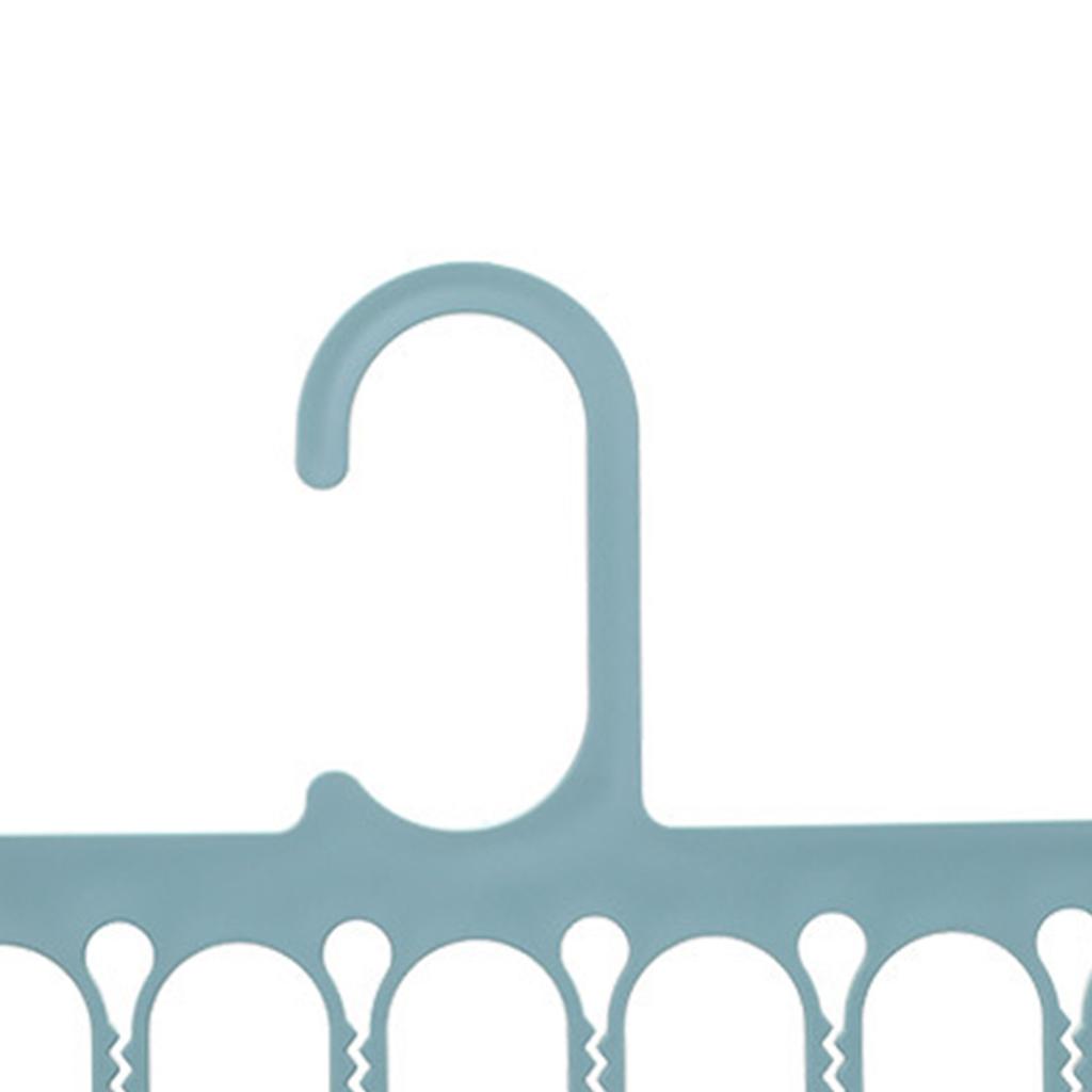 9 Otwory Wieszak na ubrania Szafa Organizer Garderoba Wielofunkcyjny wieszak na szaliki Skarpetki Spodnie