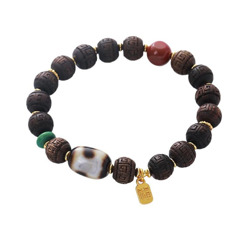 Agate Bracelet Rosary Bracelet Fashion Women Daily Jewelry Lucky Gift