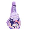 Kuromi Children Cartoon Print Nylon Crossbody Bag For Kindergarten Kids