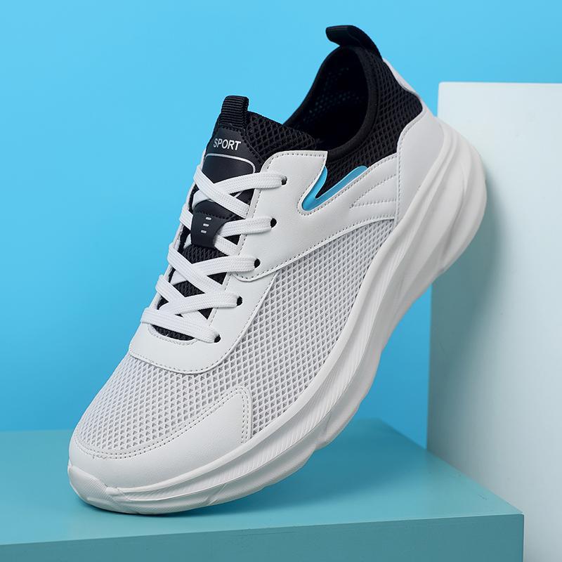 

Новые спортивные туфли большого размера 48 для внешней торговли, мужские повседневные кроссовки для бега, легкие сетчатые дышащие повседневные туфли 48