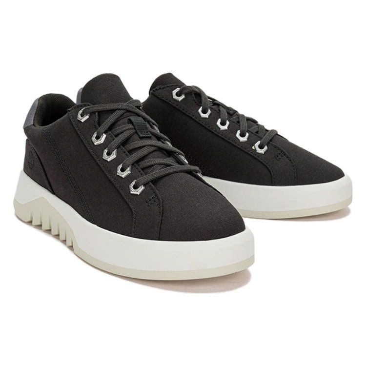 Timberland Women's Black Supaway Canvas Trainers A5P49
