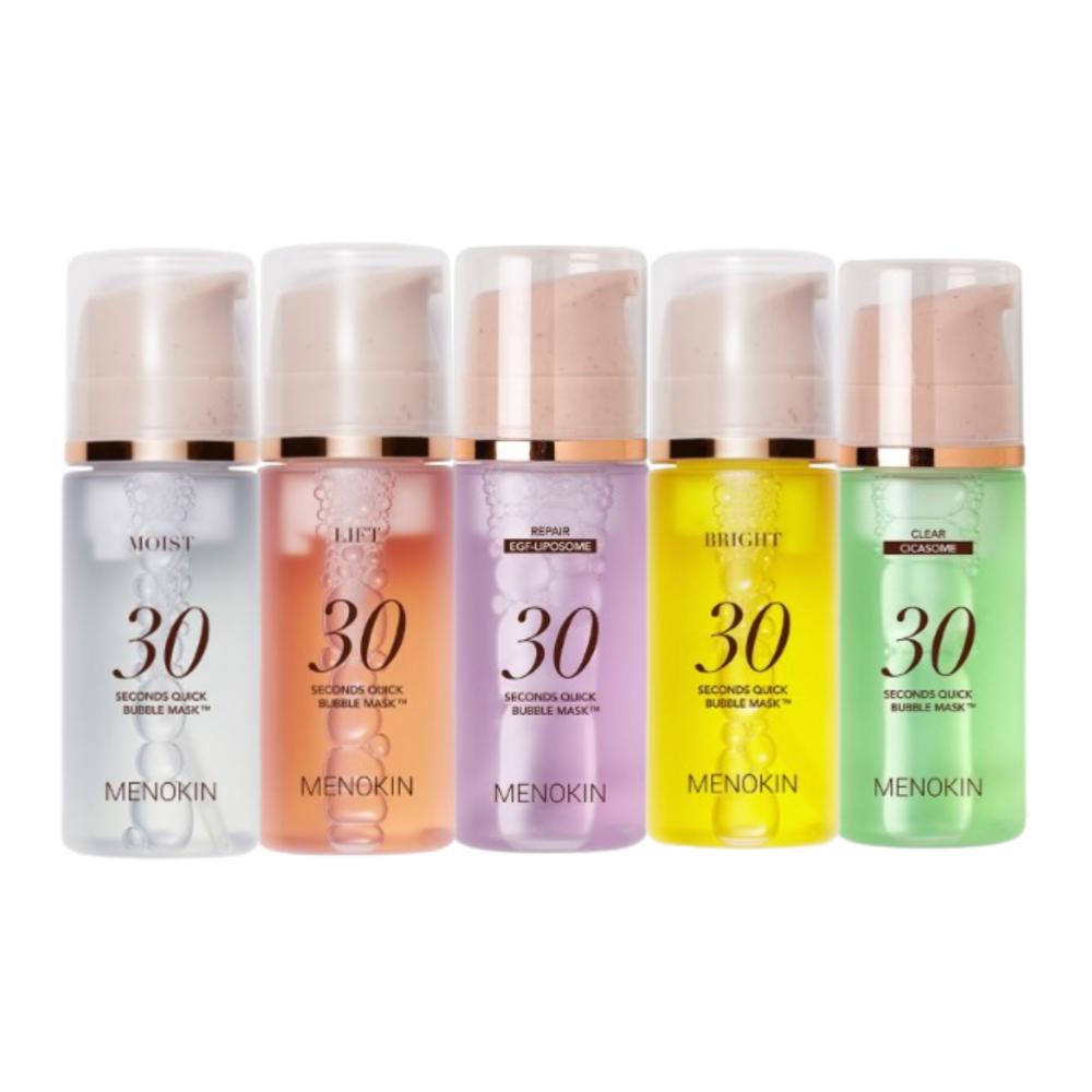 Menokin Quick Bubble Mask 25ml (5 Types Available)