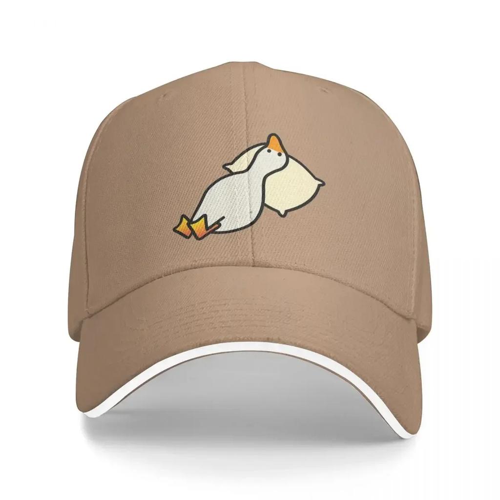 Duck Sleeping Tired Duck Resting Funny Duck Cap Fashion Casual Baseball Caps Adjustable Hat Hip Hop Summer Unisex Basebal