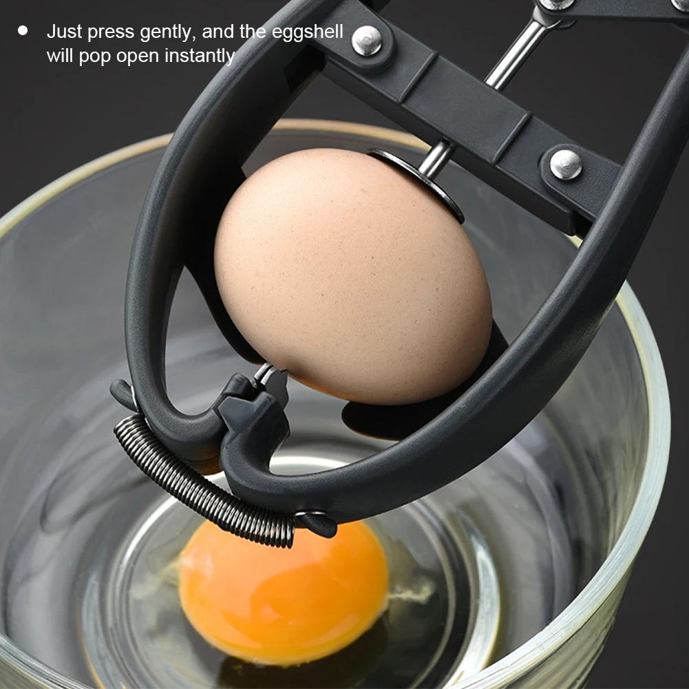 Eggshell Cracker Topper Eggs Opener Separator Kitchen Novel Accessories Stainless Steel Egg Opener Scissors Manual Egg Tools