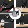 7'' Red Nail Remover Tool Cutting Pliers Carpenter Tools Staple Puller Nail Puller Tool End Cutting Pliers Remover Nail Puller