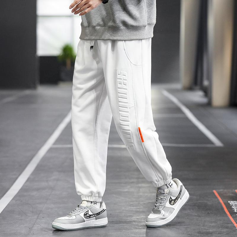 Men's Sweatpants Baggy Joggers Fashion Letter Hip Hop Streetwear Harem Pant Men Casual Cotton Loose Trousers 8XL