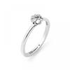 Pandora 190026c01 Moment Celestial Sparkling Star Star Solitaire Silver Ring