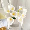 Mini Calla Lily Artificial Flowers For Wedding Decor Home Office Props Photography