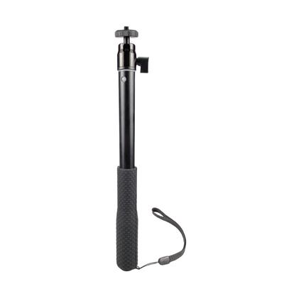 Adjustable Selfie Rod Waterproof Design Extension Rod for Underwater Photography Action Cameras Vlog Accessories Black