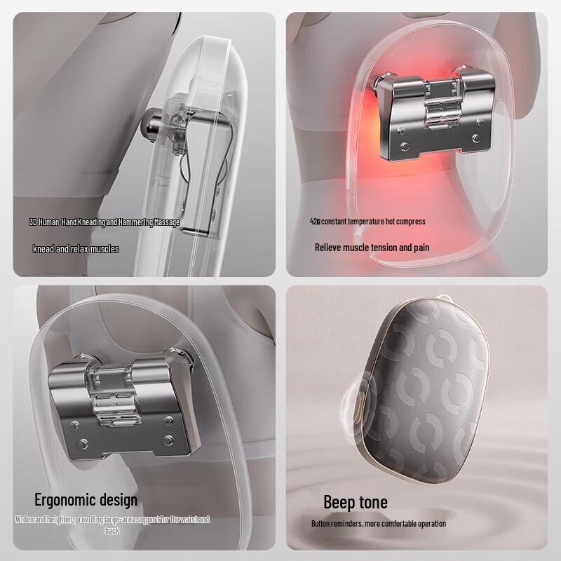 ROTAI RT60 Back & Neck Kneading Massage Cushion