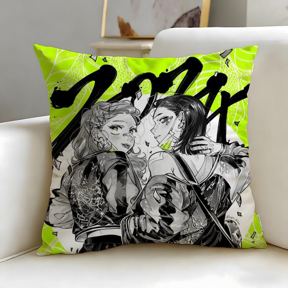

popular anime character Koga Mitsuki Cushion Cover Soft & Easy-Wash Pillow Case – Versatile for Couch, Bed, Travel and Office 30cmx30cm