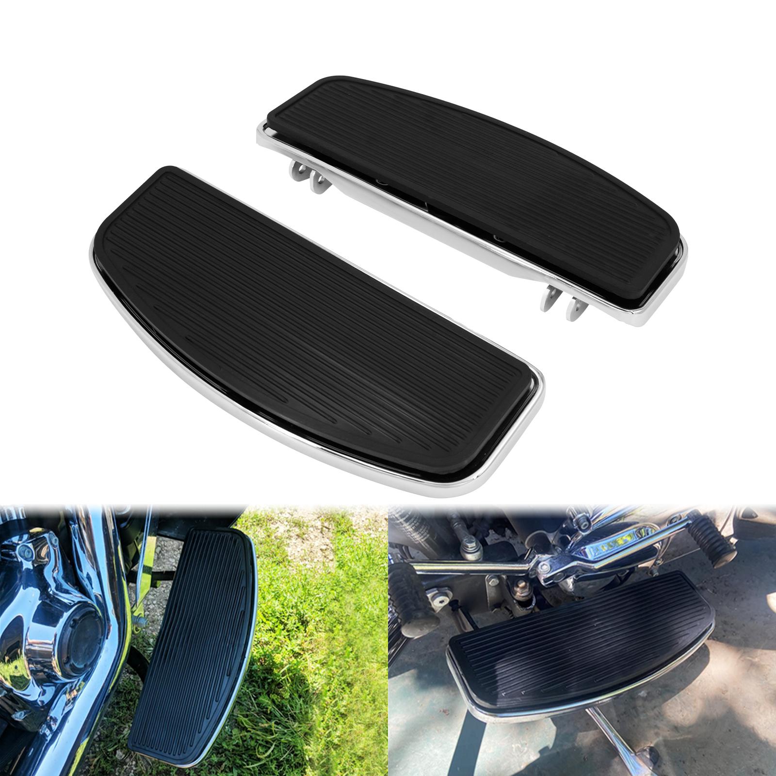 

Motorcycle Driver Floorboard Rider Footboard Footpegs Pedal Footrest For Harley Touring Road King Electra Glide Softail FLHR FLH Driver Floorboard