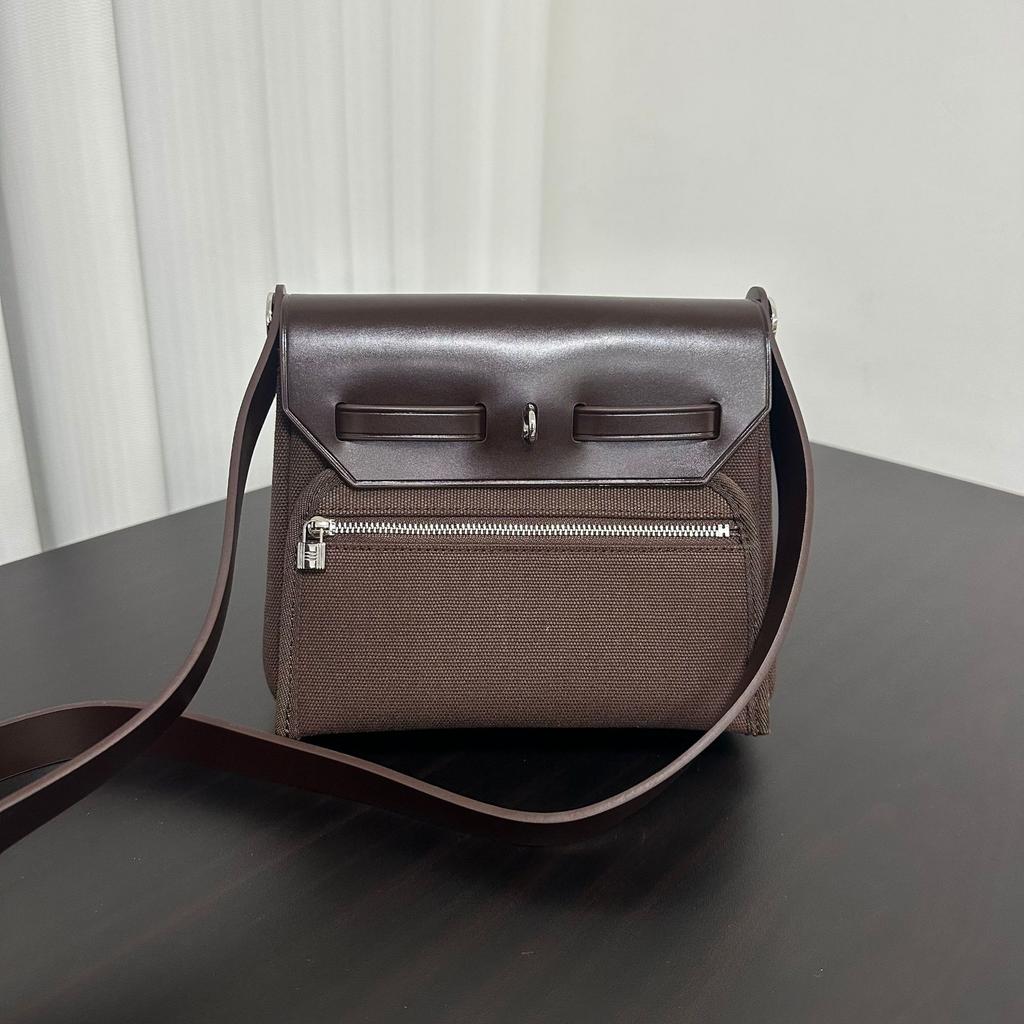 Cross Border 2025 / Neue lässige, vielseitige quadratische Canvas-Tasche, Tragetasche, Mini-Umhängetasche, einzelne Schultertasche, Damentasche, gute Qualität