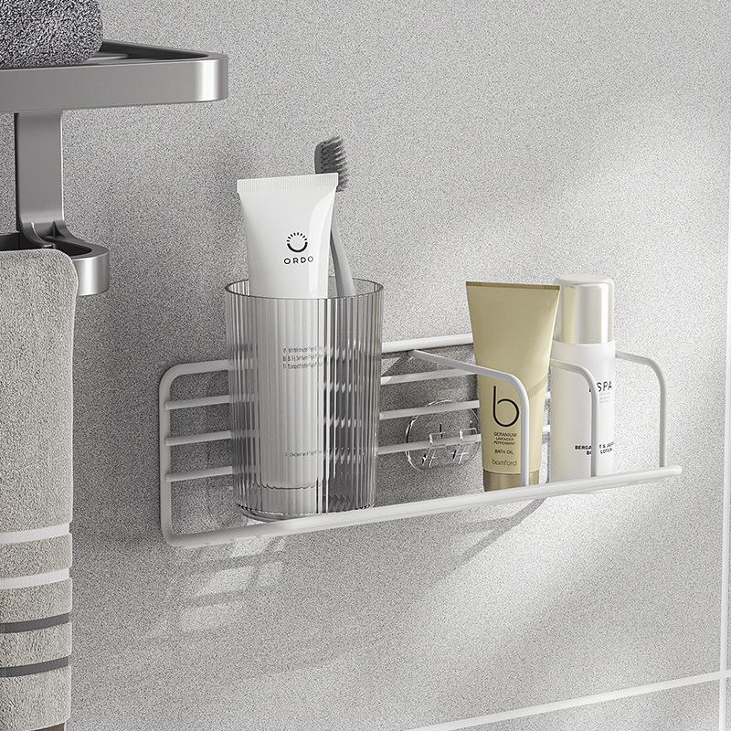 Stainless Steel Sink Sponge Holder Drill-Free Wall Mount Kitchen Organizer Fast Drain Dishcloth Storage Rack Space Saving