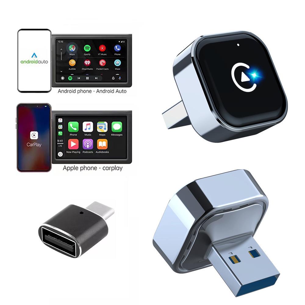 

New 2-in-1 Wireless & Wired CarPlay Box for Cross-border Android Car Head Units