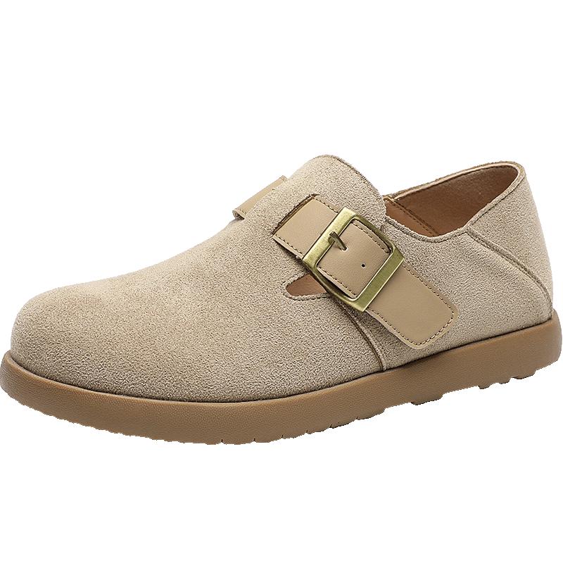 Women s Retro Thick-Sole Slip-On Sandals 40