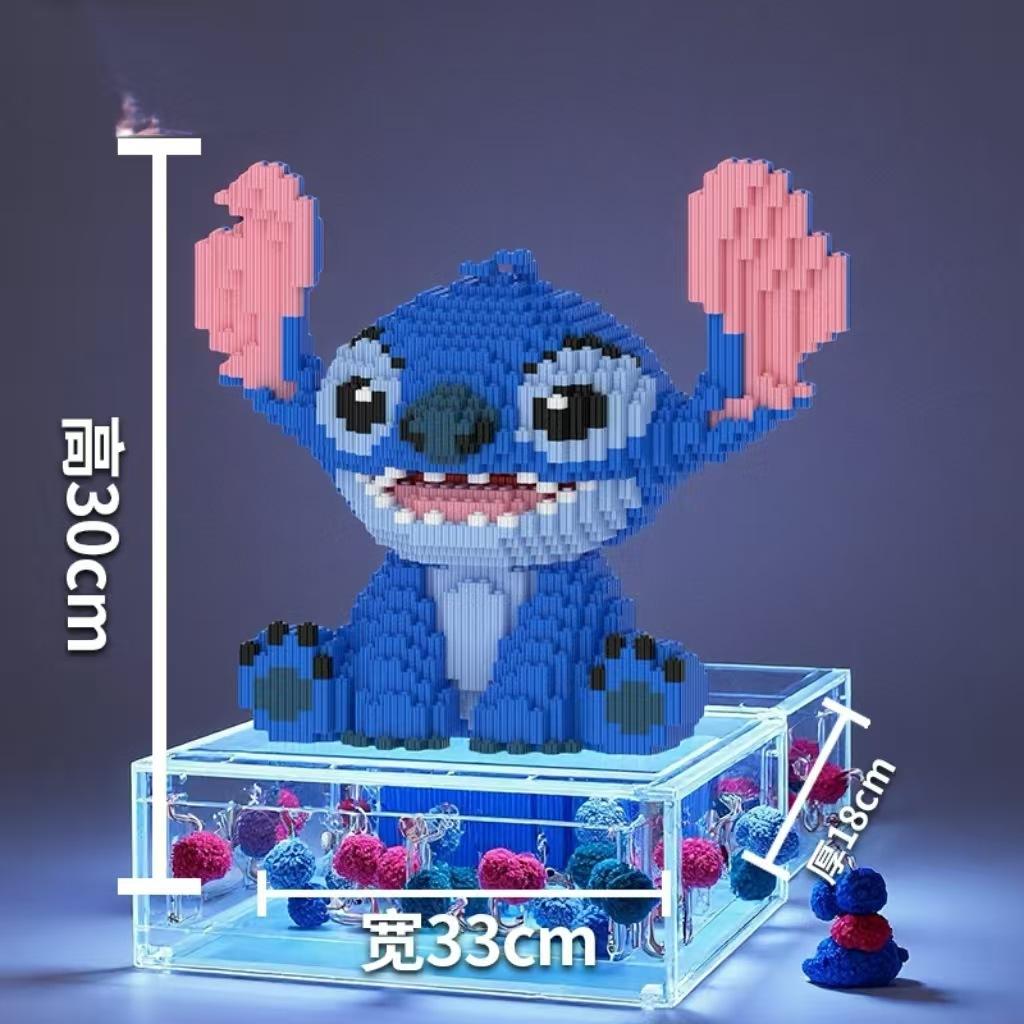 Stitch building blocks small particle puzzle assembled children's toys adult gifts