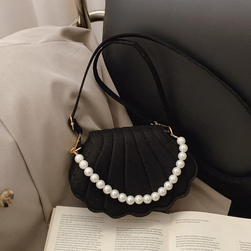 Shell Bag 2025 New Bag Women's Fashion Simple Shoulder Bag Casual Commuter Messenger Bag