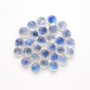 Natural Rainbow Moonstone Cabochon 4x4mm – Round Gemstone for Jewelry Making