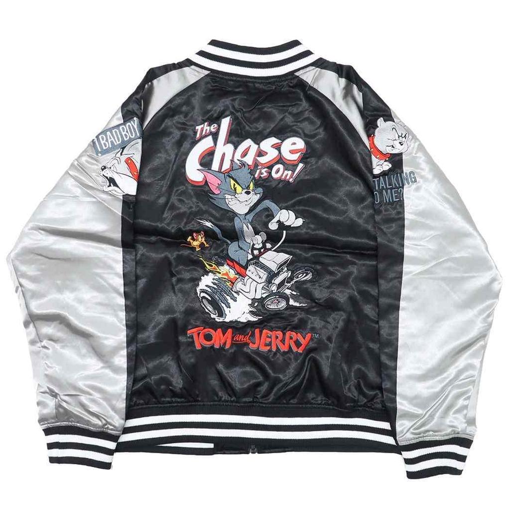 Tom and Jerry Sukajan L Chase Warner [Outerwear] size/Tom Bros.
