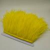 FeatherBeatiful 10 Yards Hohe Qualität Straußenfeder-Borte Fransen Federband 10-15CM/4-6 Zoll Breite Nähen Basteln Kostüme Dekoration