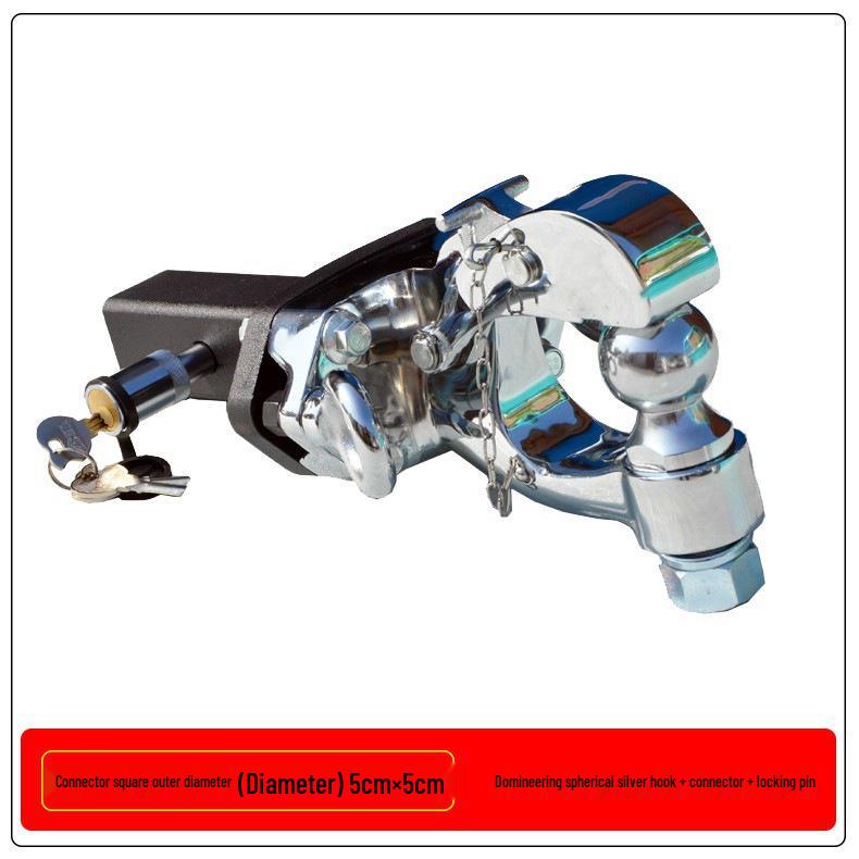 2024 BJ40 Trailer Hitch: Forged Tow Hook with Solid Ball Head