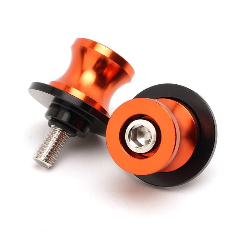For QJMOTO QJ SRT 800 800X 800SX SVT 650 X SRT700 Accessories Motorcycle CNC 6MM Swingarm Sliders Spools Screws Stand