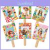 Themed Hawaii Summer Cartoon Pattern Hand Frame Party Decoration Photo Props