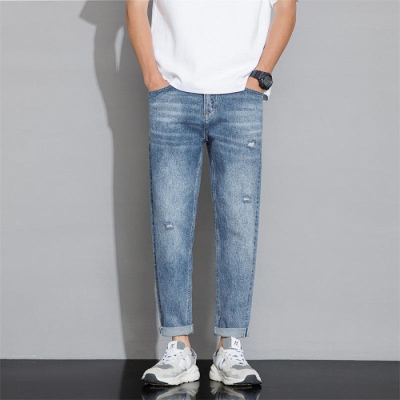 JYL Новые и широкие брюки в стиле Харлем и многофункциональные эластичные джинсы для мужчин весной. 28