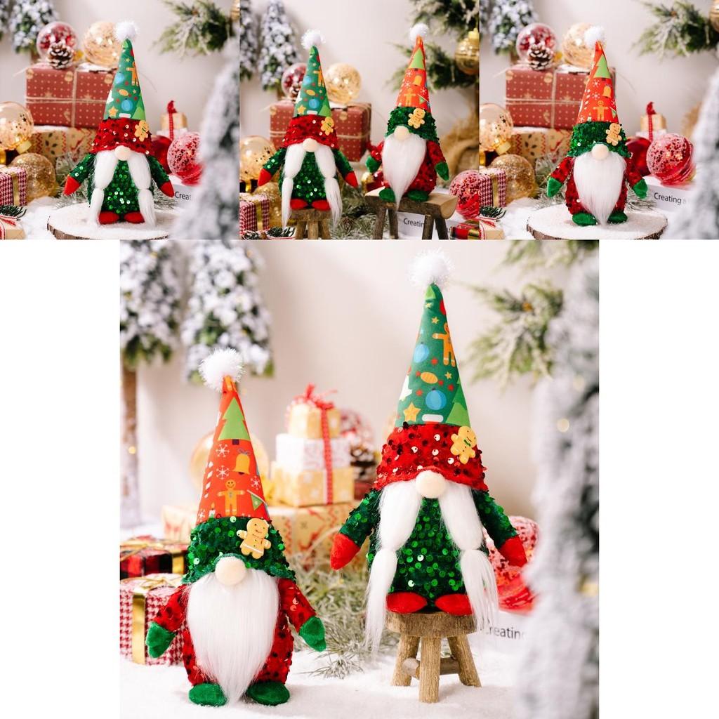 Charming Rudolph Christmas Doll With Gingerbread Hat For Festive Holiday Decorations