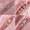 iF ME Koreanische Mode Gold Silber Ring Set Herz-förmigen Schmetterling Ultra-feine Ringe Frauen Zubehör
