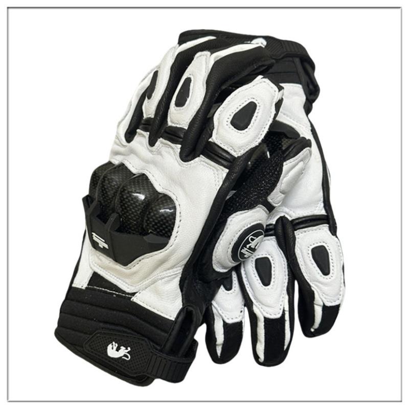 Motorcycle Gloves Afs6  Afs18 Security Protection Windproof Motocross Mittens Touch Screen Men's Leather Motorbike Glove