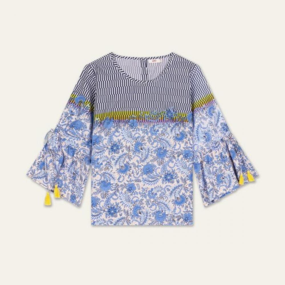 

Oilily Pattern Blouse Owesabl011 blue (02)/36(55)