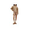 UGG SS25 Single Button Color Block Long Sleeve Jacket Women Jackets Beige Gray 1167382