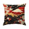 Home Decor Fuji Mountain & Cherry Blossom Pillow Covers Pattern Cushion Cover Suitable for Sofa Bedroom Car Pillow Cover