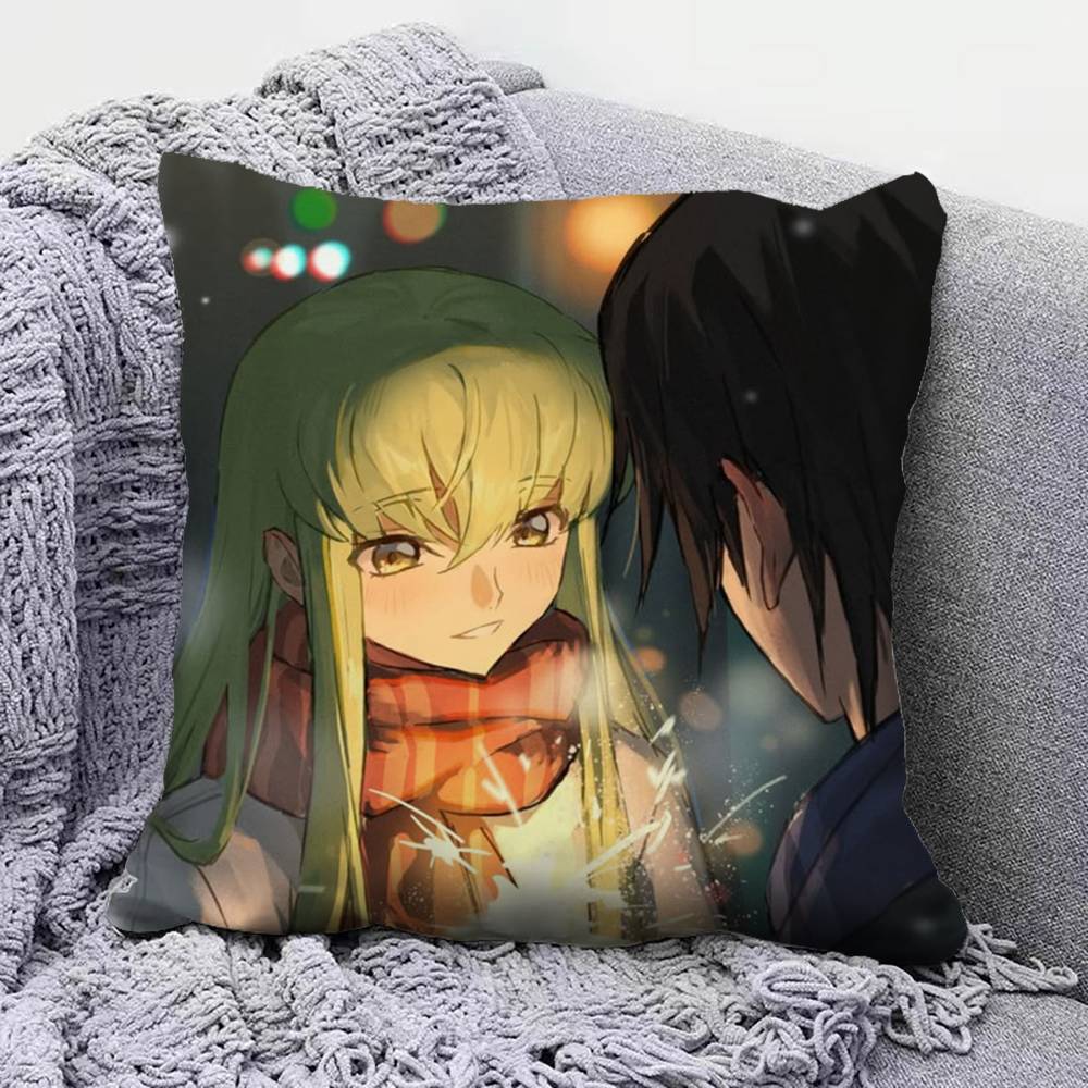Code Geass CC Lelouch Home Sofa Cushion Covers and Aecorative Custom Pillow Covers
