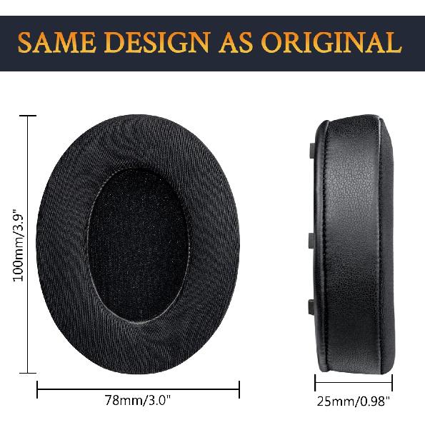 SOULWIT Cooling-Gel Earpads Replacement for Sony WH-1000XM4 (WH1000XM4) Headphones, Ear Pads Cushions with High-Density Noise Isolation Foam, Added