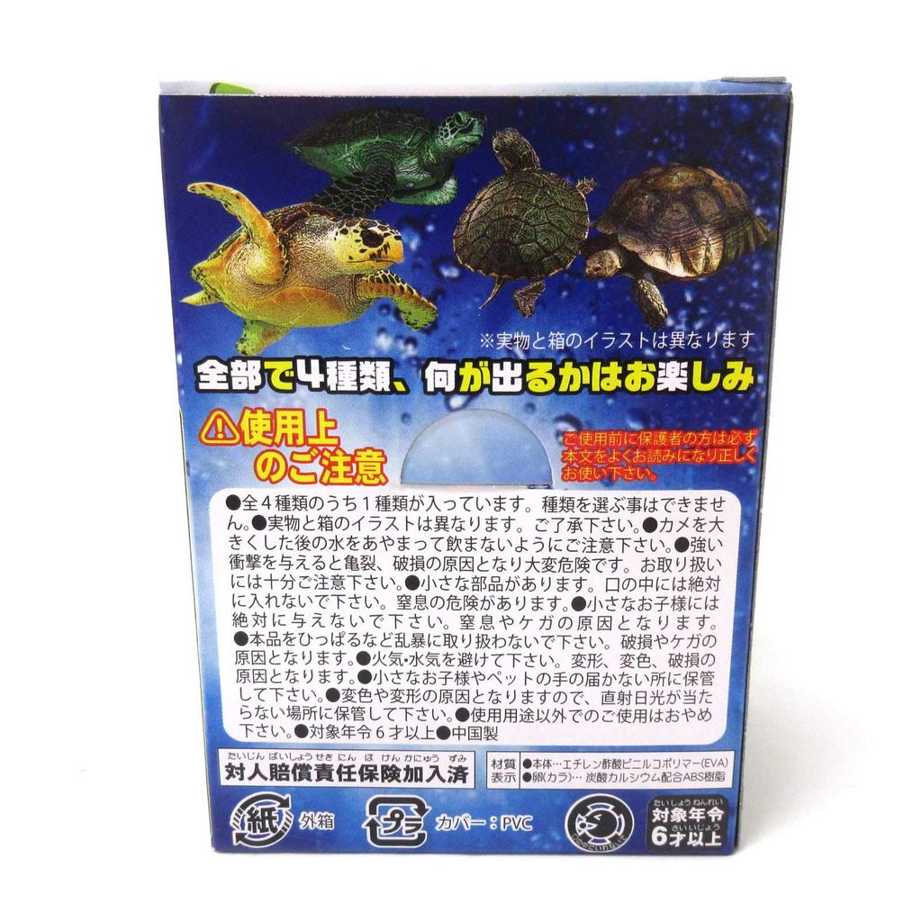 When you put it in the egg turns into a Surprise egg turtle 12 pieces display package water, turtle! 206-669