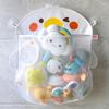 Kids' Bath Toy Storage Mesh Bag with Suction Cups - Cute Duck Design