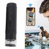 Microscop Digital cu Stativ Reglabil 1080P HD 50X la 1000X 8 Lumini LED Wireless USB Micros de Monede