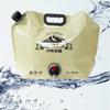 BEPAN 8L Portable Foldable Water Bag with Valve Food Grade Large Capacity Water Storage Bag for Camping Picnics Outdoor Adventures