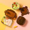 SGR High Borosilicate Glass Microwave Safe Food Storage Box