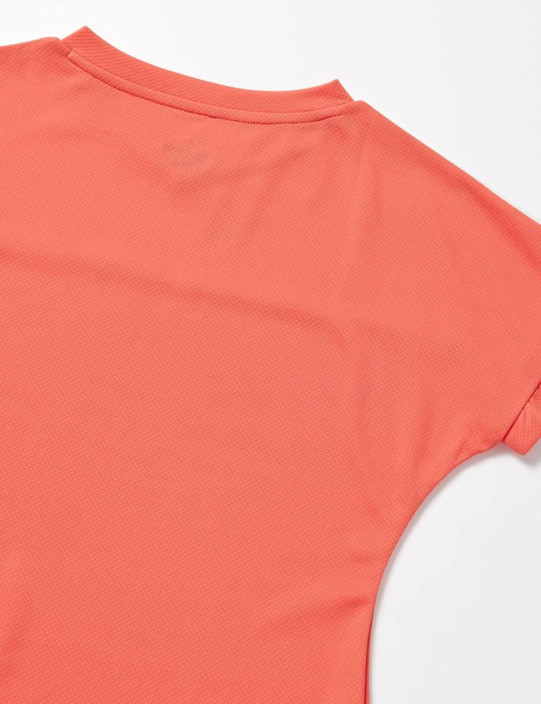 Prince Tennis Game Sun Orange Size S To Japanese Size WL9060 Women's Shirt, (039), (equivalent S),