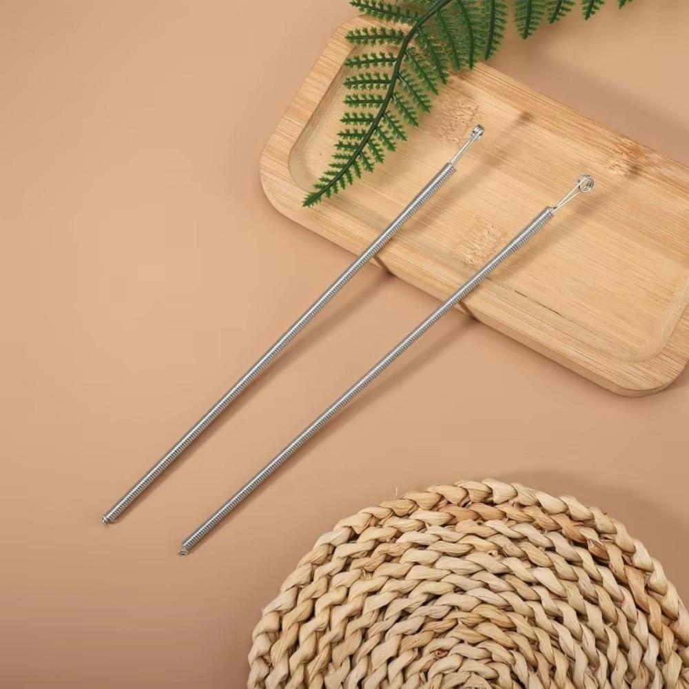 3PCS Quick Insert Spring Drawstring Threader Flexible Elastic Cord Threader  Clothing Repair