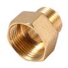 2PCS Hex Head Design Brass Pipe Reducer Pipe Fitting Coupler  Plumbing and Industrial Use
