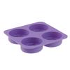 Vier Seifenform Schmetterling Niedliche Blume DIY Handgemachte Seife Silikonform