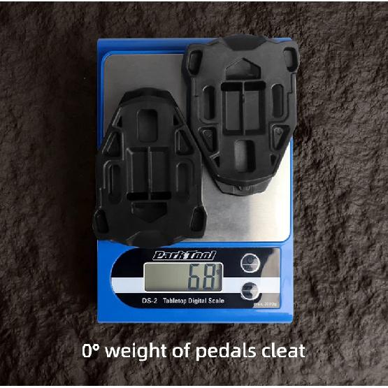 RRSKIT Road Bike Pedal Cleats Set Anti-Skid Plastic Cycling Pedals For Time IClic XPro XPresso Road Bike Cleat Lock