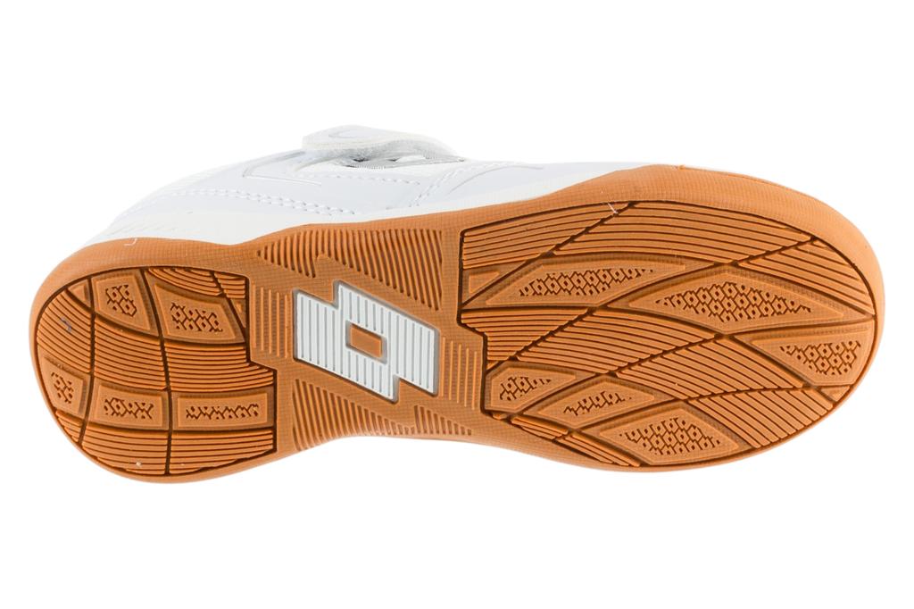 Lotto Skeyla K, for Boy White Indoor Football Trainers