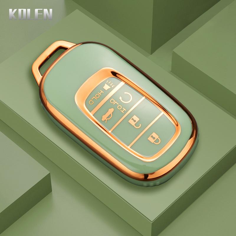 New Tpu Car Remote Key Case Cover Shell For Honda Civic  5 Buttons Protector Holder Fob Keyless Accessories
