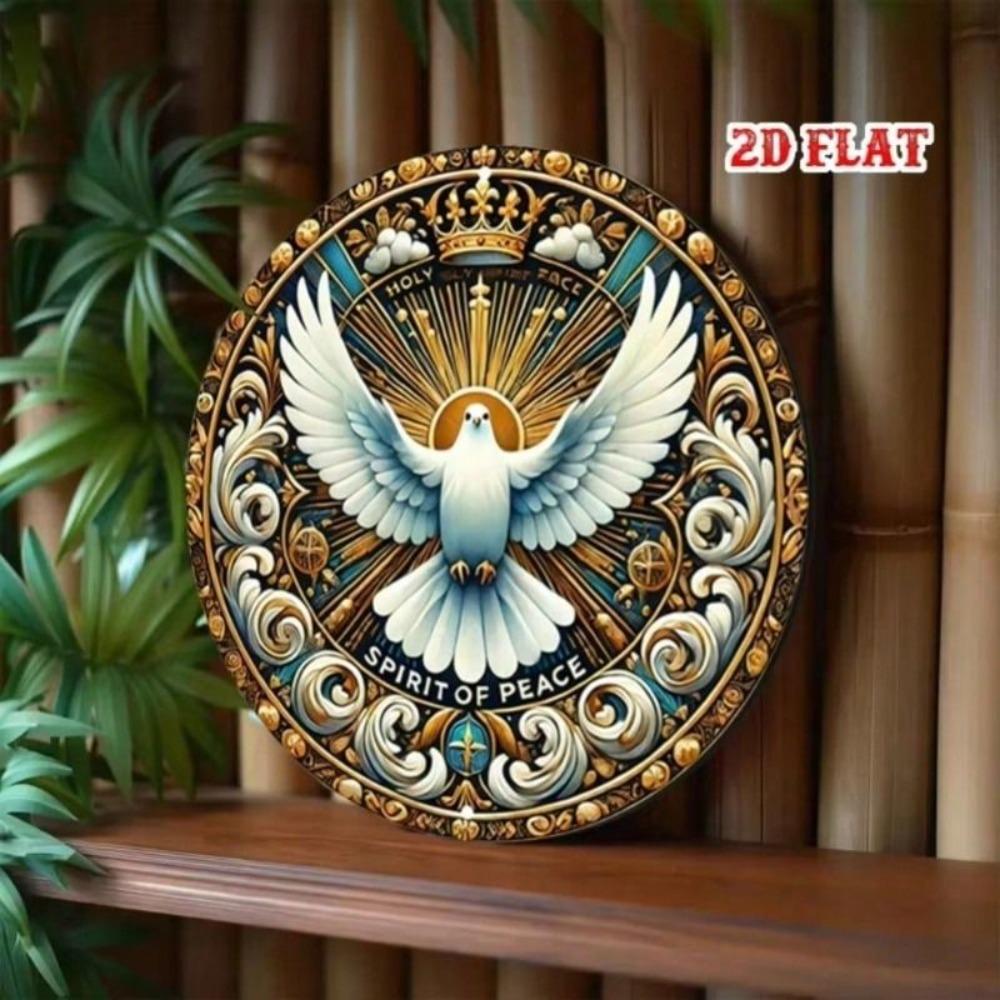 Metal Wall Art Retro Crown Vinyl Sign for Bar Decor